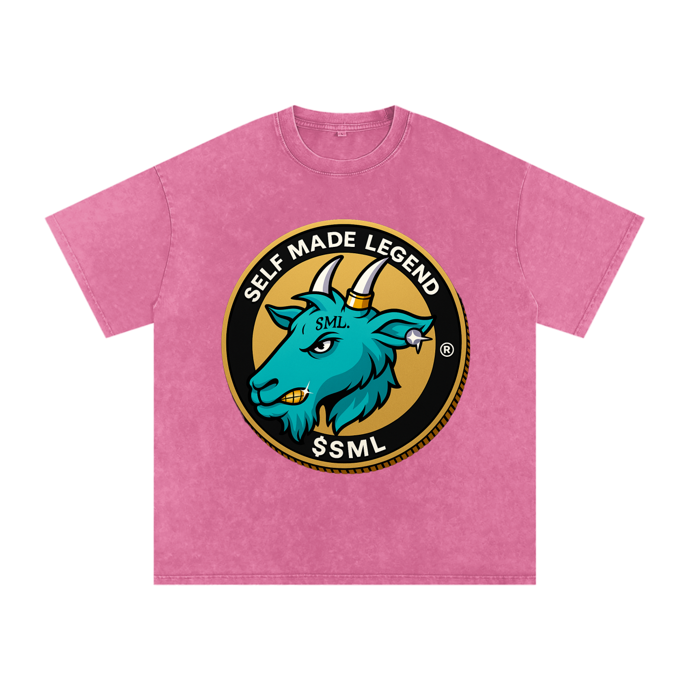 Acid Wash Oversize T-Shirt - 250 GSM