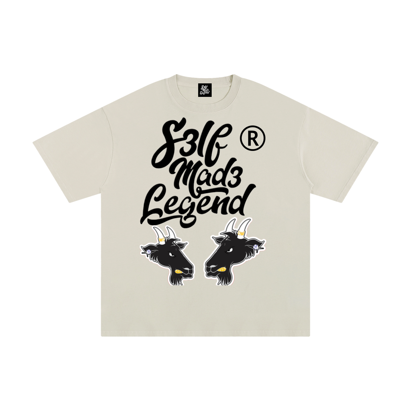 SML®️🐐 Double Headed GOAT Unisex T-shirt