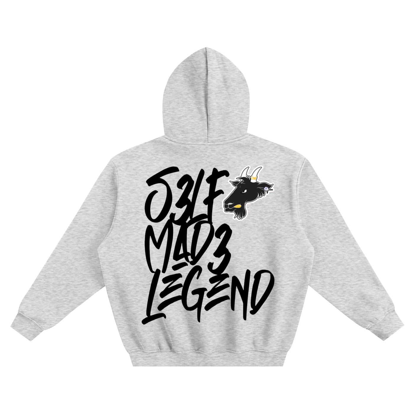 SML®️🐐Fleeced Boxy Hoodie