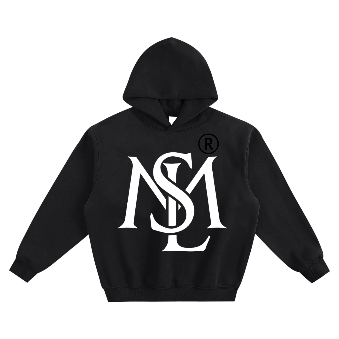 SML®️🐐Fleeced Boxy Hoodie