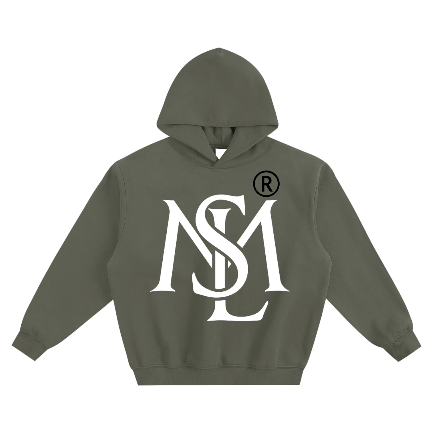SML®️🐐Fleeced Boxy Hoodie