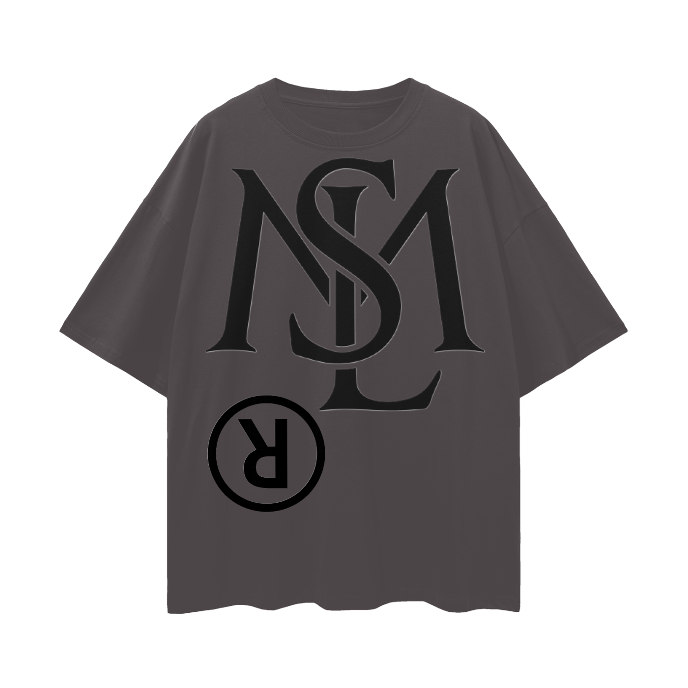 SML®️🐐 Oversize Deep Drop Shoulder Tee - 190 GSM