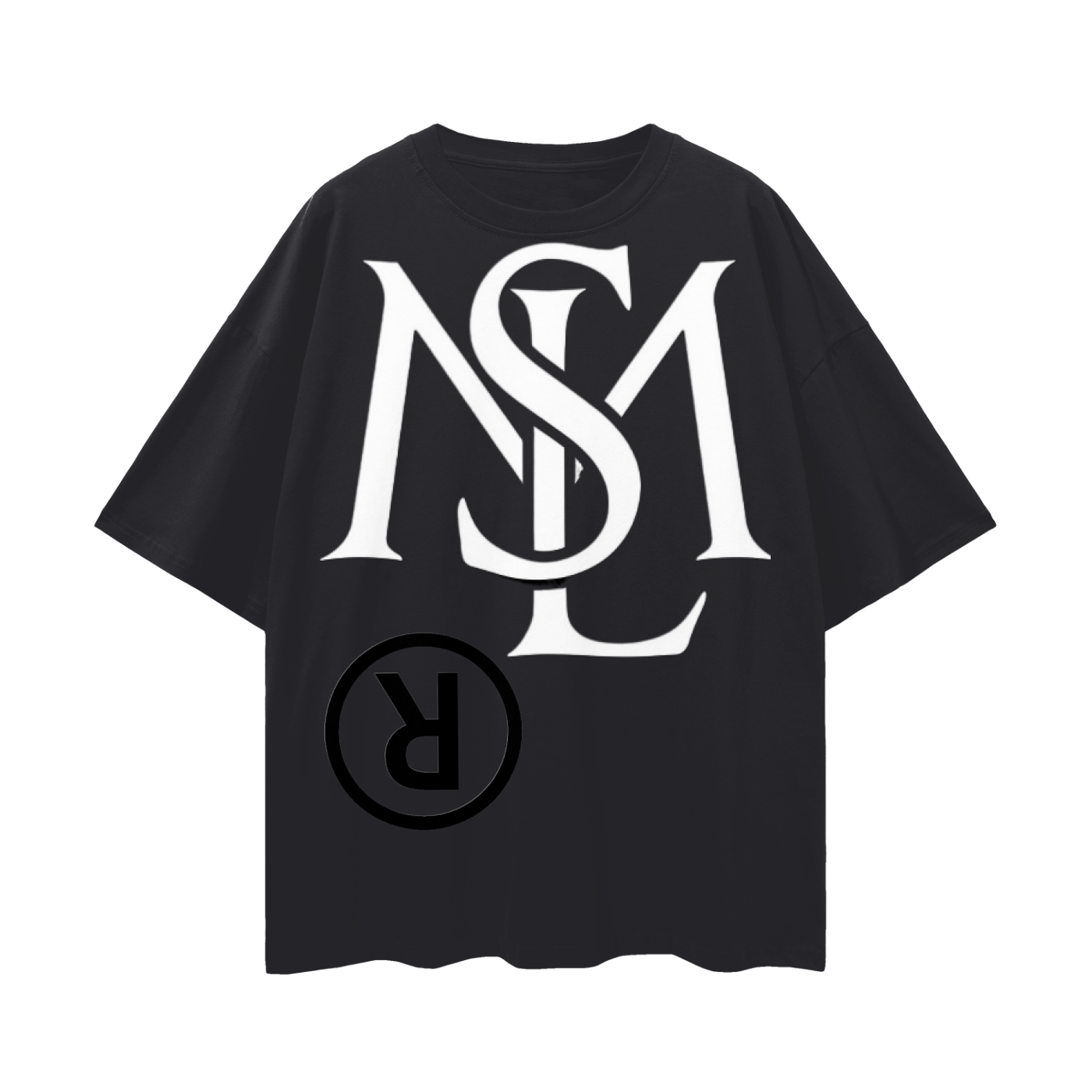 SML®️🐐 Oversize Deep Drop Shoulder Tee - 190 GSM