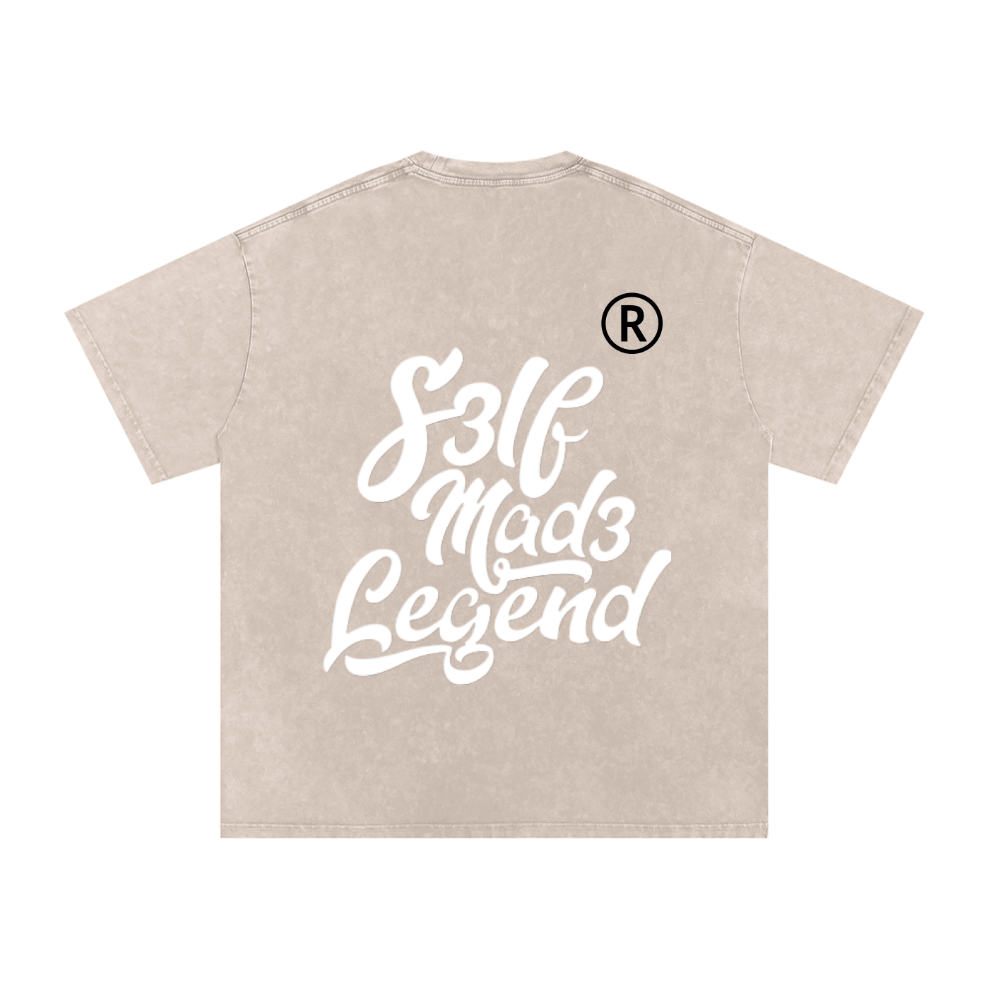 Acid Wash Oversize T-Shirt - 250 GSM