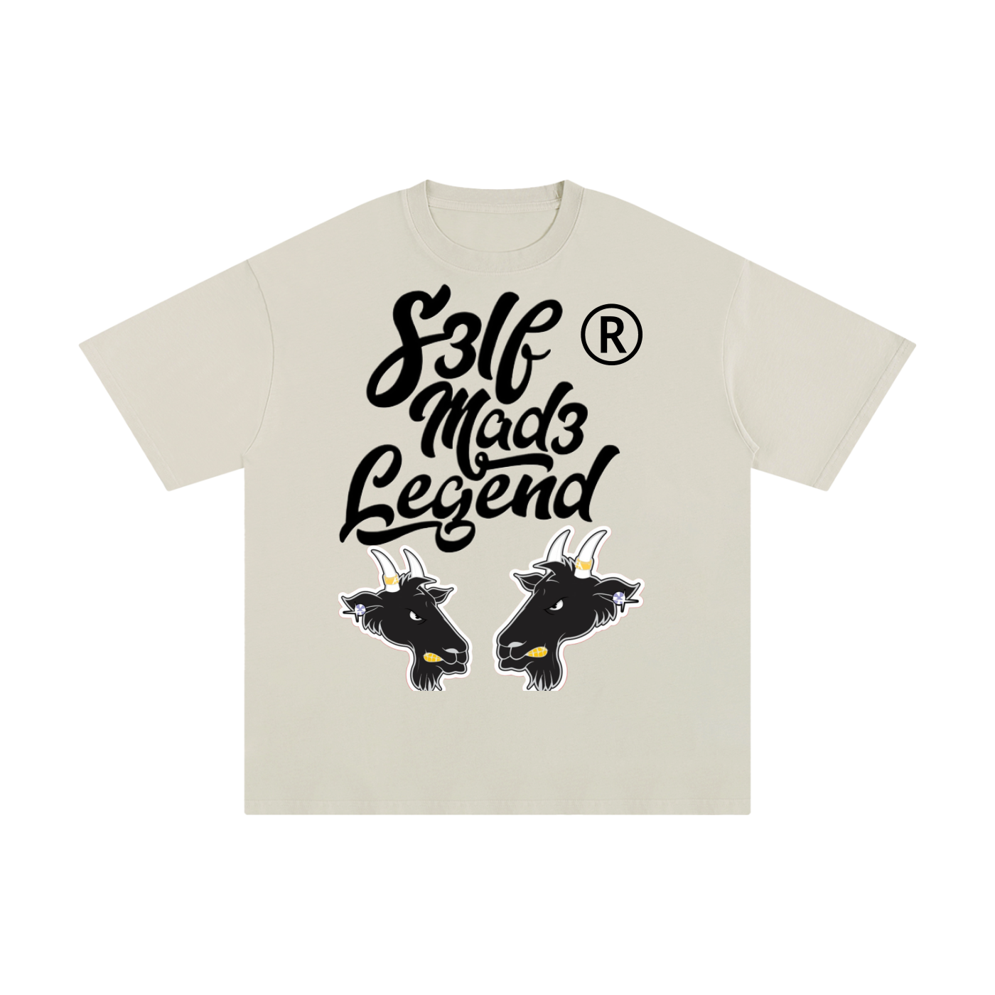 SML®️🐐 Double Headed GOAT Unisex T-shirt