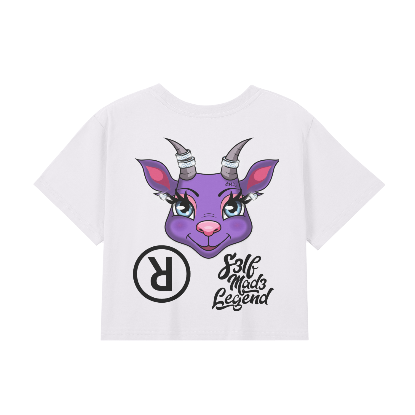 SML®️🐐 crop top Seamless T-Shirt