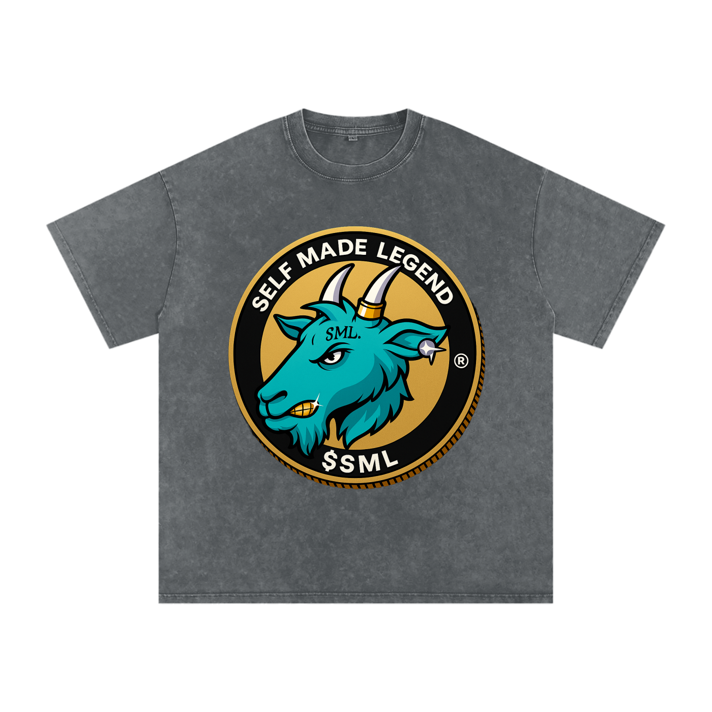 Acid Wash Oversize T-Shirt - 250 GSM