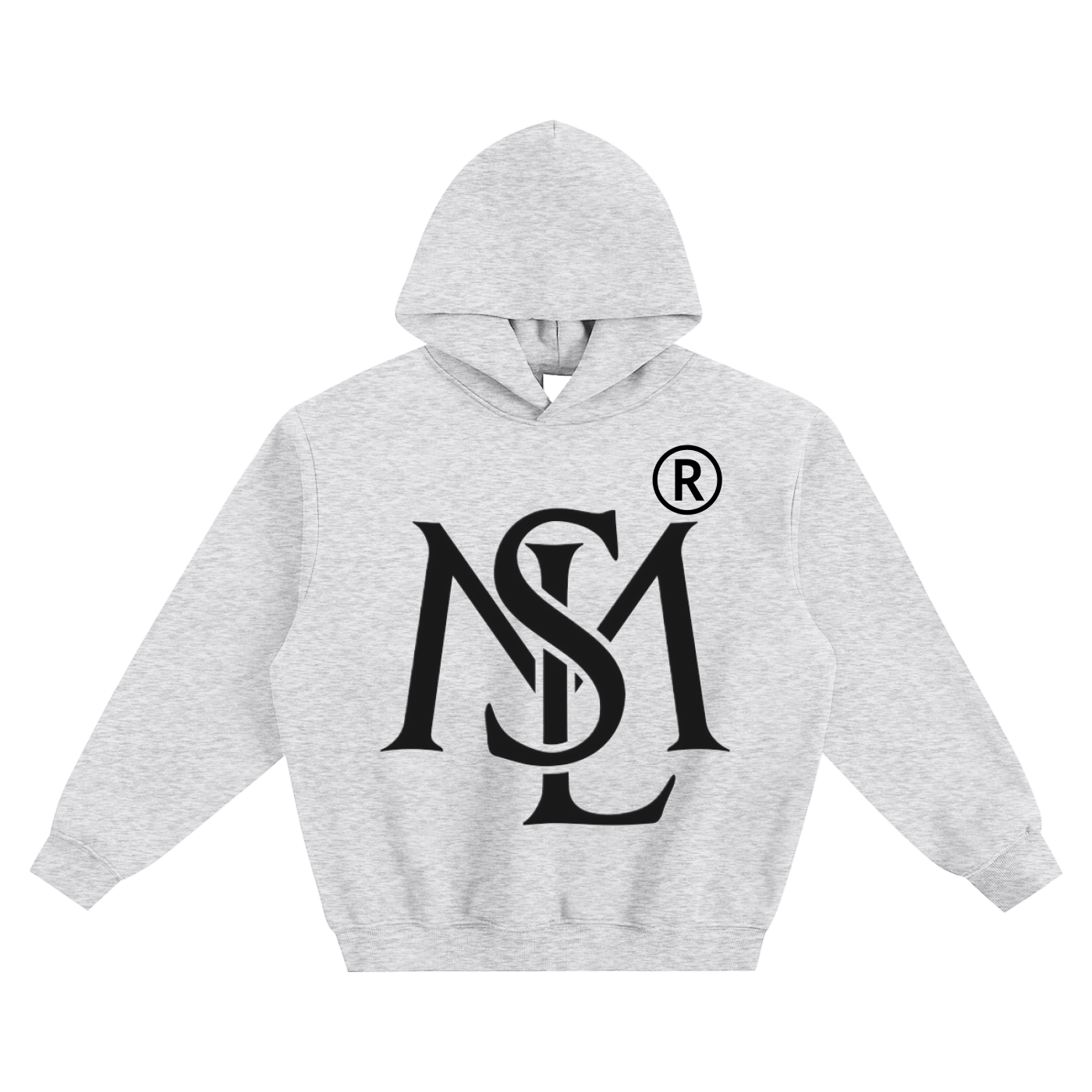 SML®️🐐Fleeced Boxy Hoodie