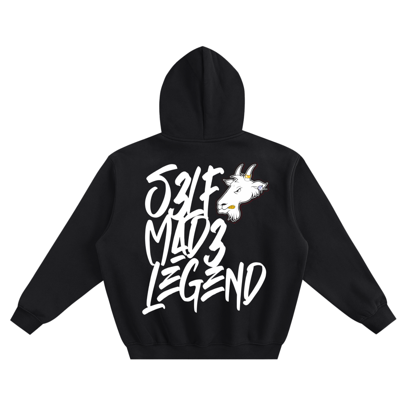 SML®️🐐Fleeced Boxy Hoodie
