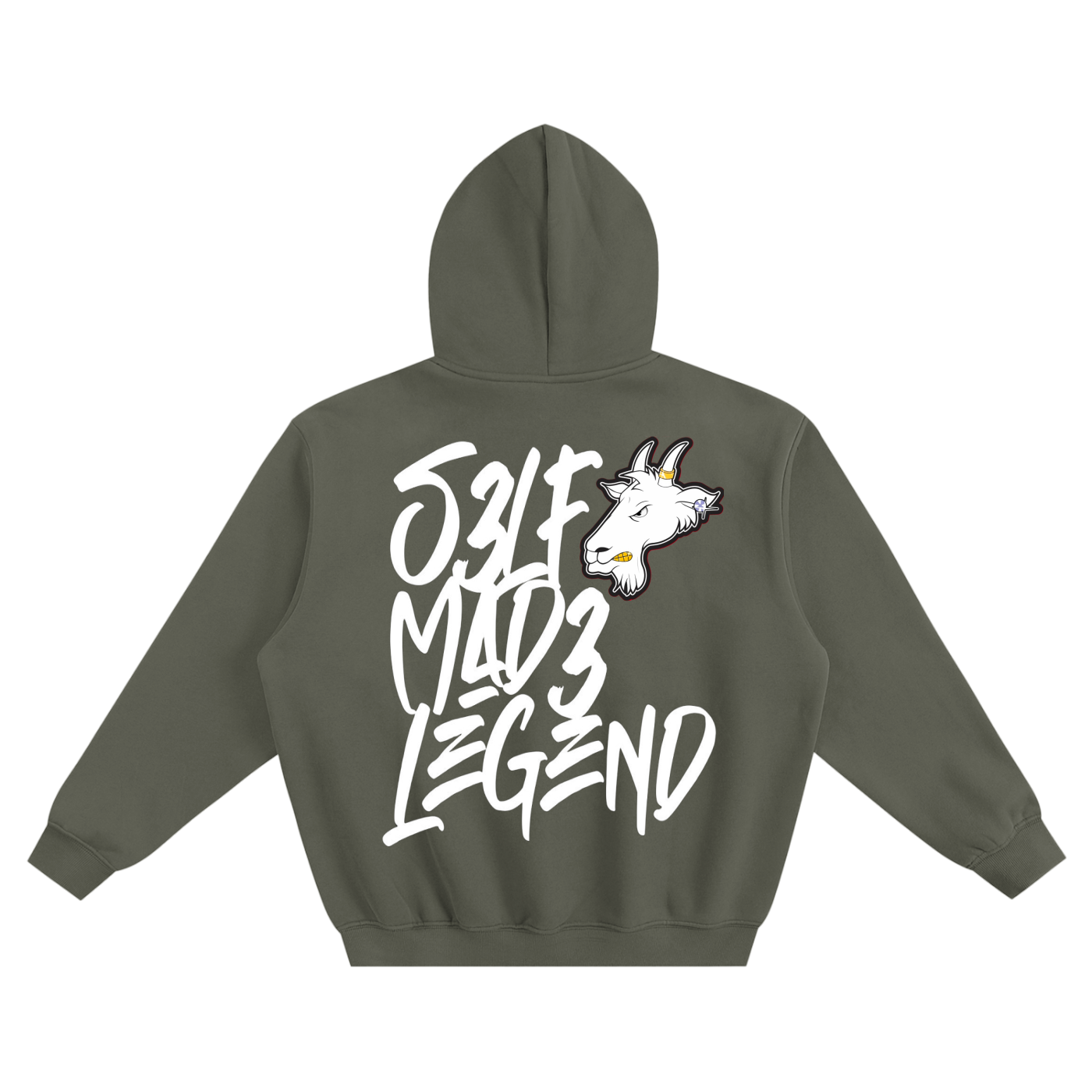 SML®️🐐Fleeced Boxy Hoodie
