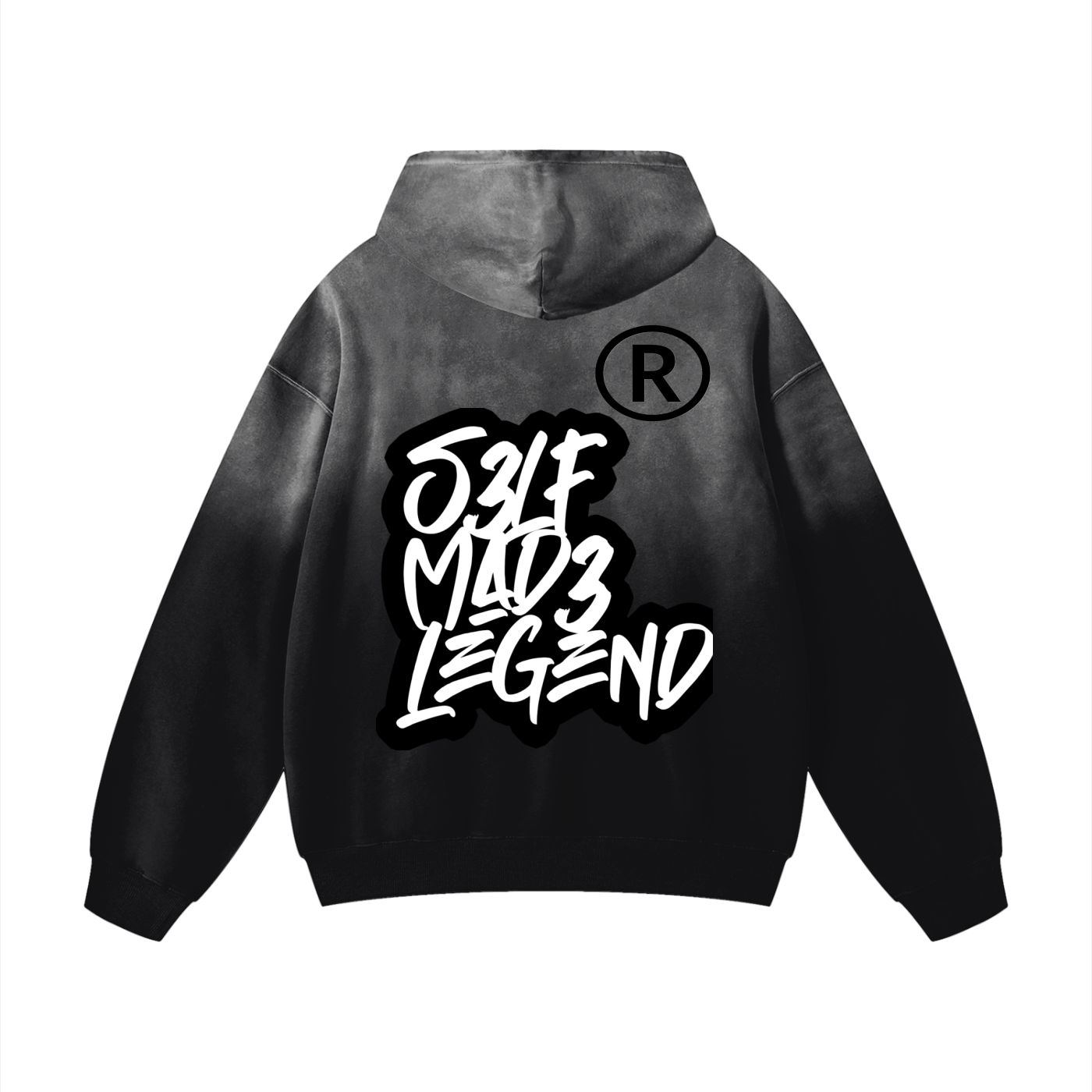 SML®️🐐Heavyweight Sunfade Oversized Hoodie