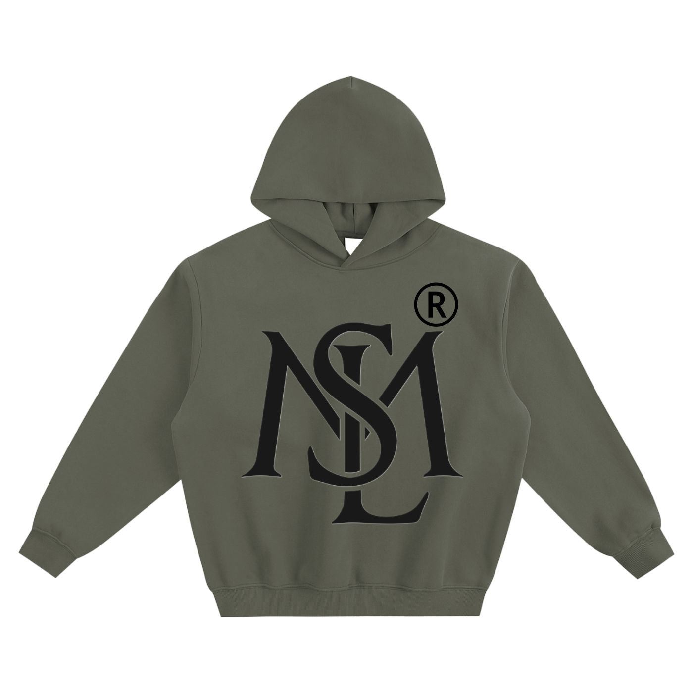 SML®️🐐Fleeced Boxy Hoodie