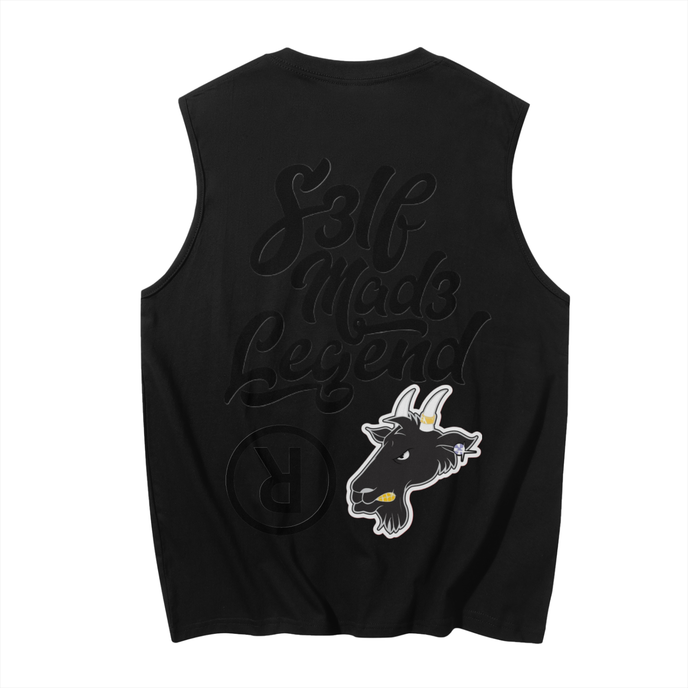 SML®️🐐 Sleeveless Tank Top - 230 GSM