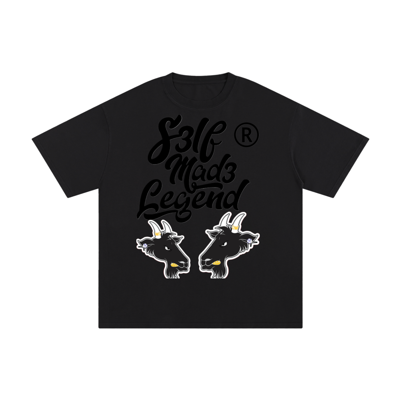 SML®️🐐 Double Headed GOAT Unisex T-shirt