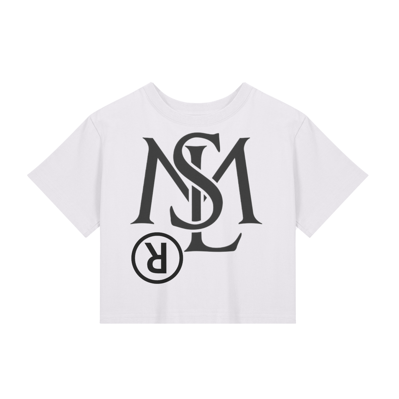 SML®️🐐 crop top Seamless T-Shirt