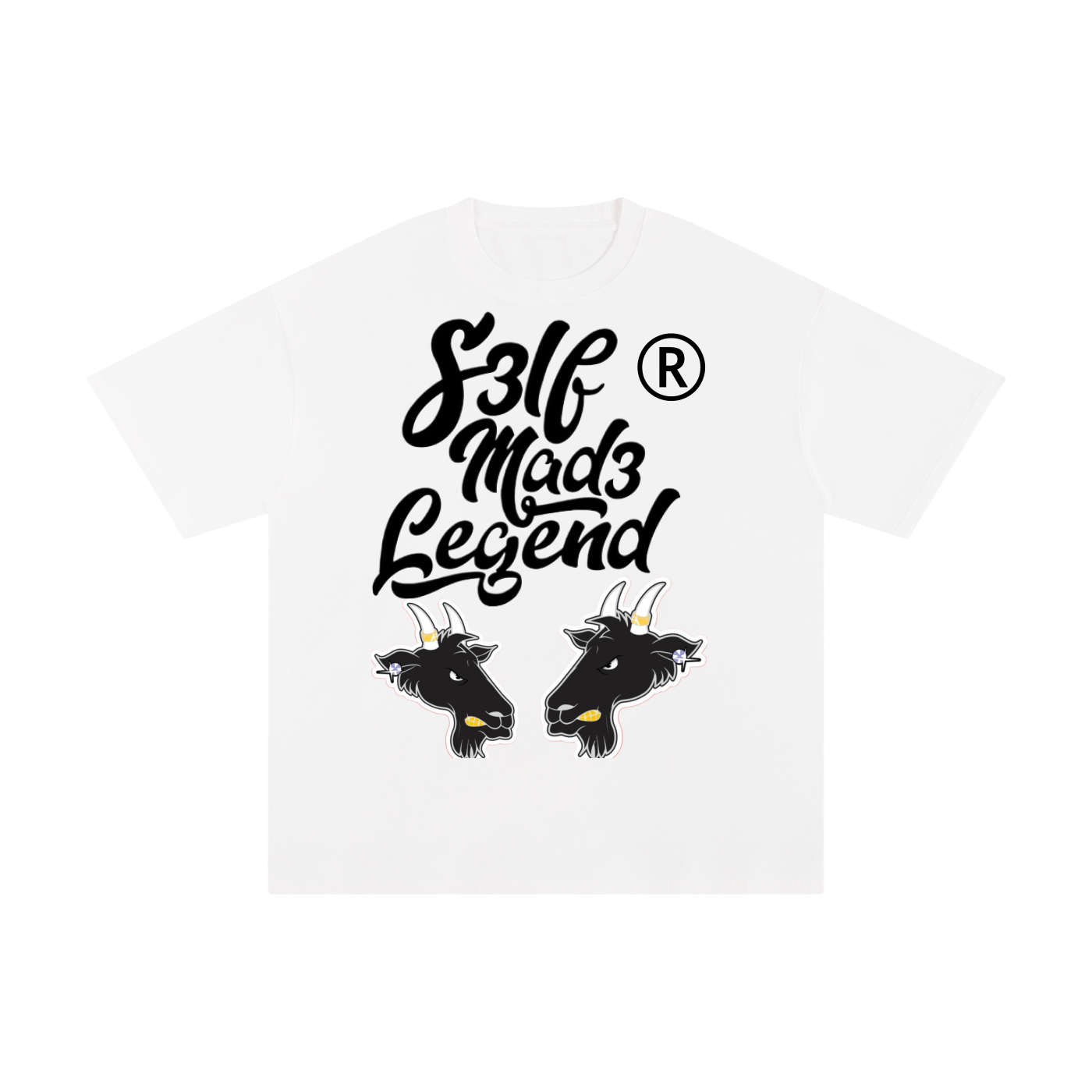 SML®️🐐 Double Headed GOAT Unisex T-shirt