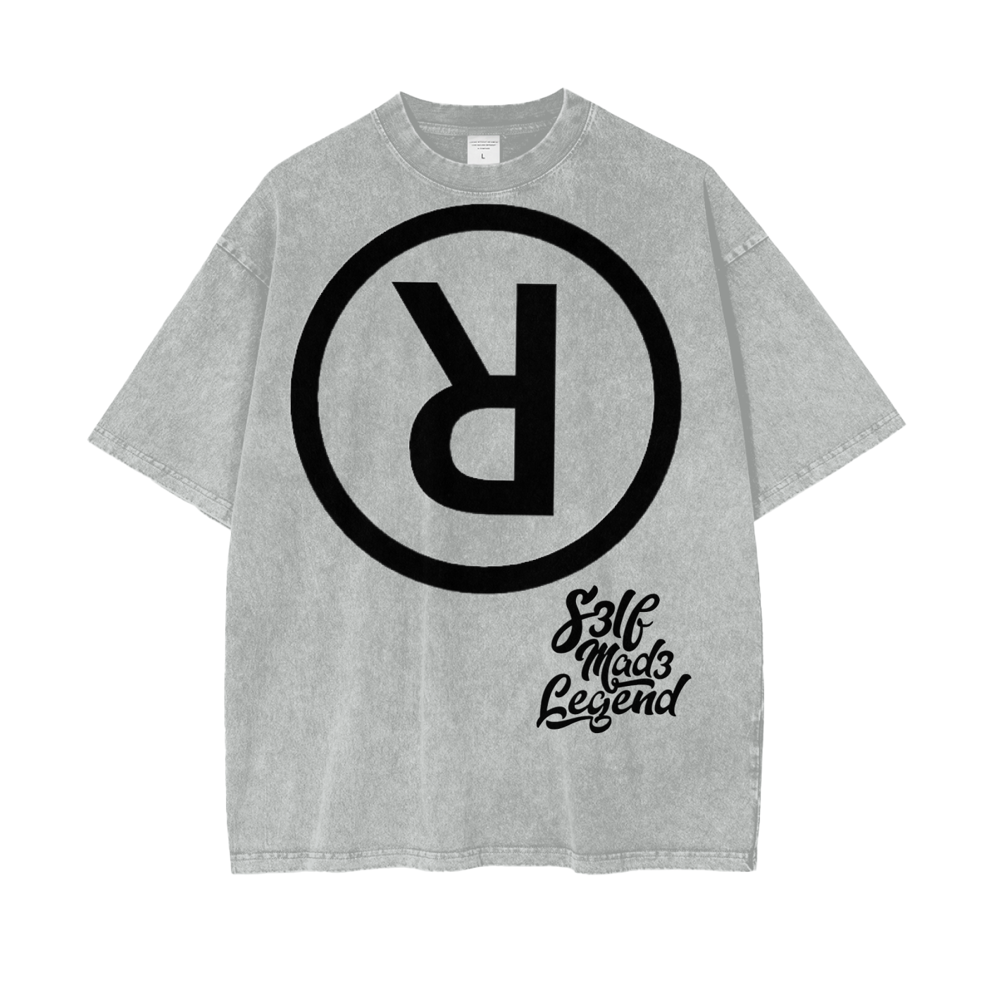 SML®️🐐 Oversize Snow Washed T-Shirt