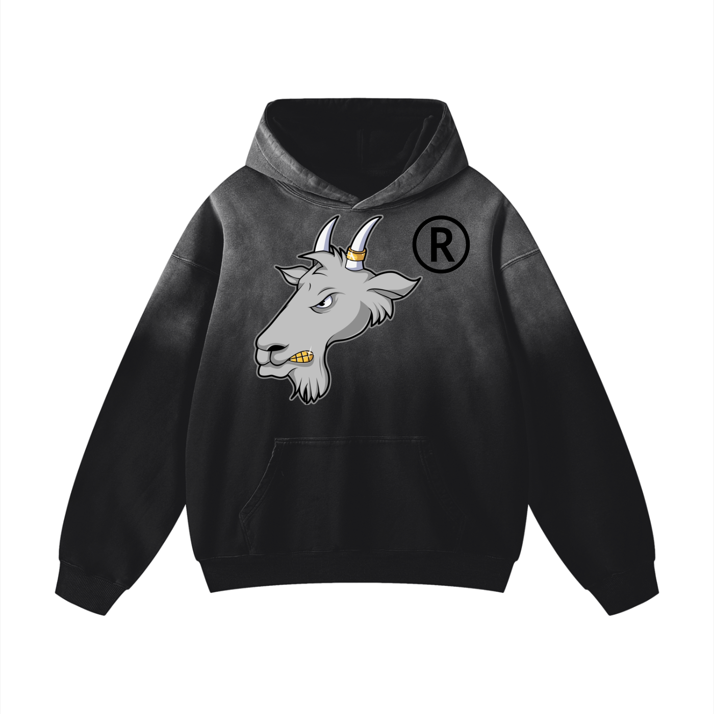 SML®️🐐Heavyweight Sunfade Oversized Hoodie