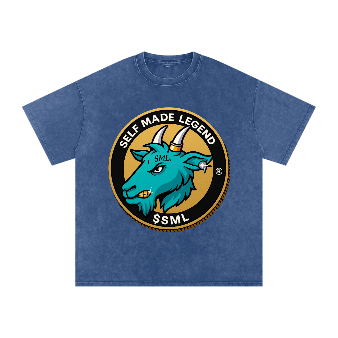 Acid Wash Oversize T-Shirt - 250 GSM
