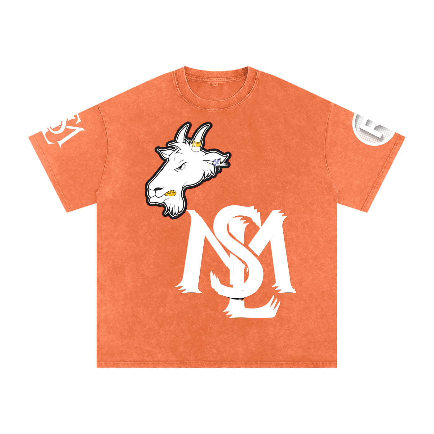 SML®️🐐Snow Washed Oversized Cotton T-Shirt