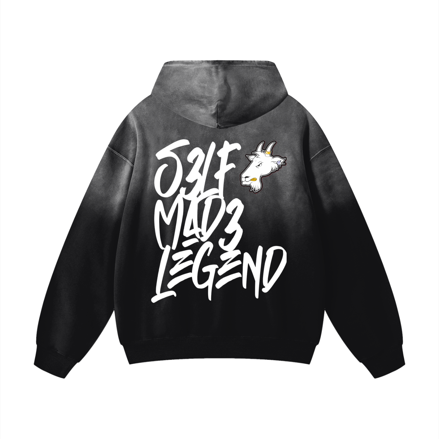 SML-Heavyweight Sunfade Oversized Hoodie