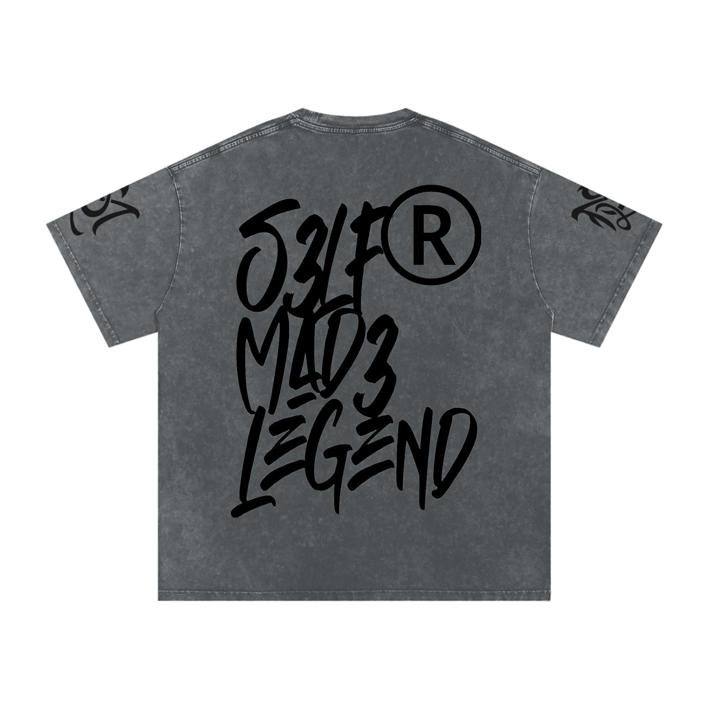 SML®️🐐Snow Washed Oversized Cotton T-Shirt