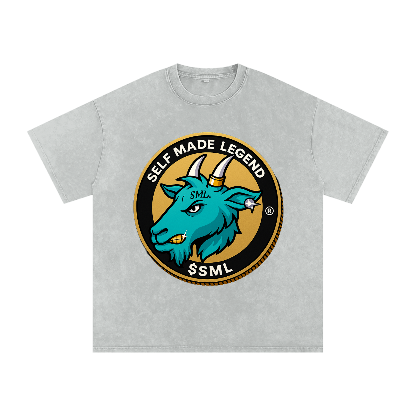 Acid Wash Oversize T-Shirt - 250 GSM