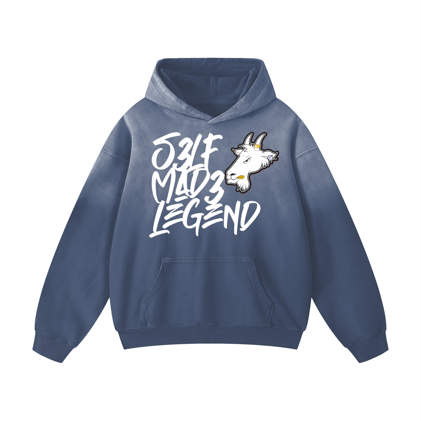 SML-Heavyweight Sunfade Oversized Hoodie