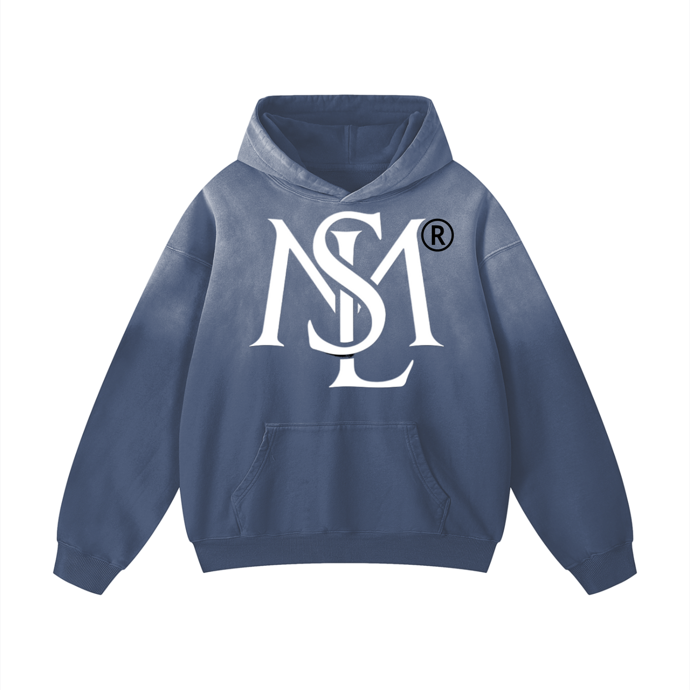 SML-Heavyweight Sunfade Oversized Hoodie