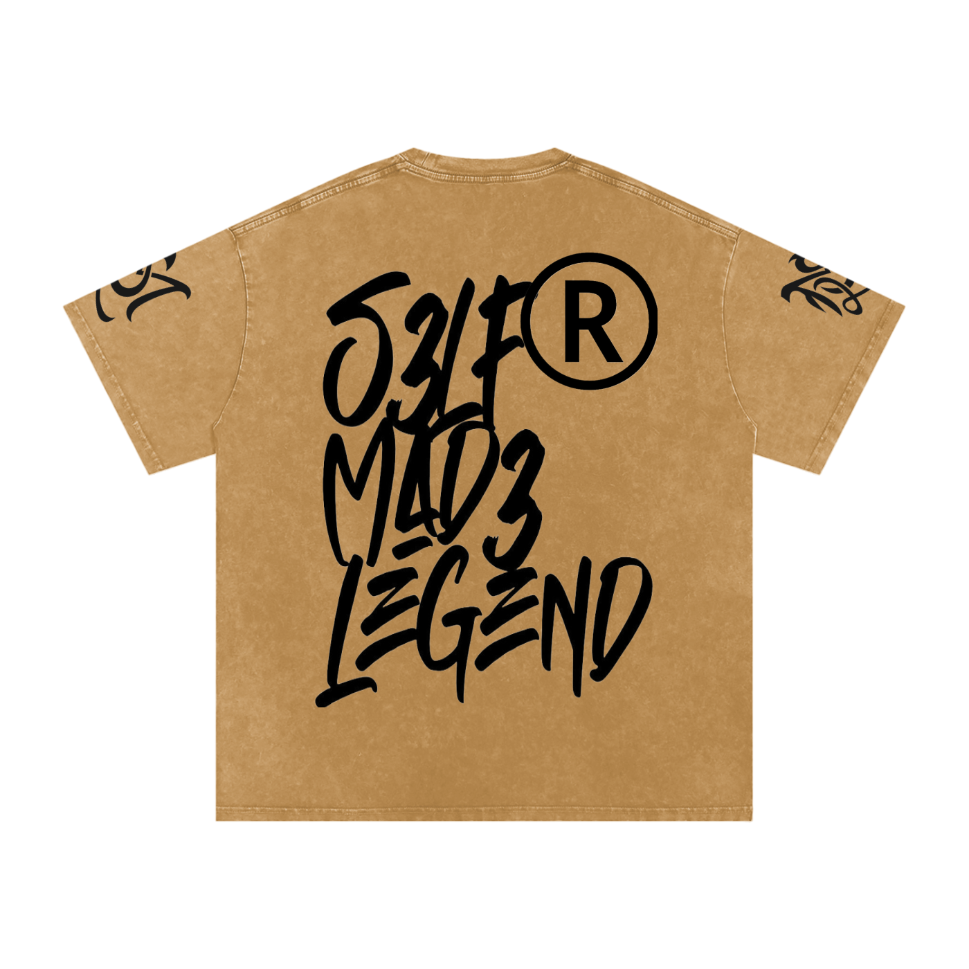 SML®️🐐Snow Washed Oversized Cotton T-Shirt