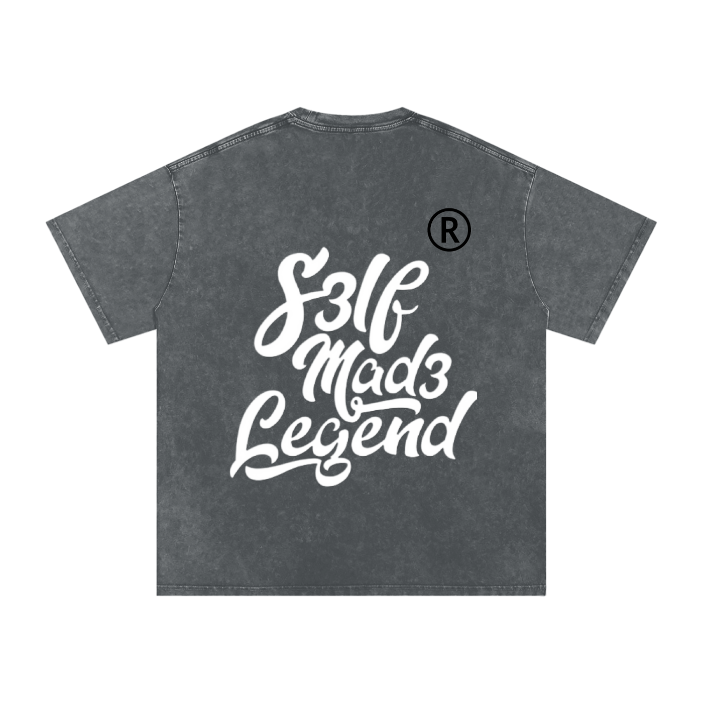 Acid Wash Oversize T-Shirt - 250 GSM