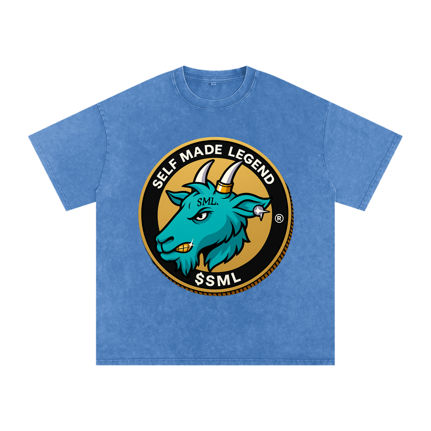 Acid Wash Oversize T-Shirt - 250 GSM