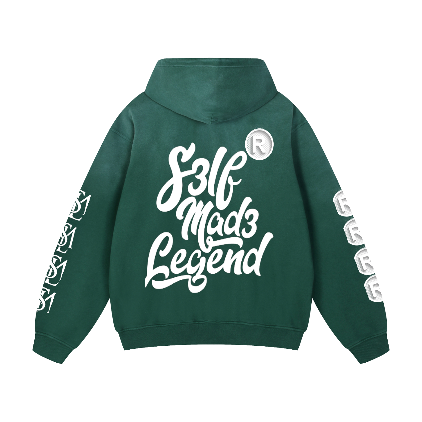 SML®️🐐Heavyweight Sunfade Oversized Hoodie