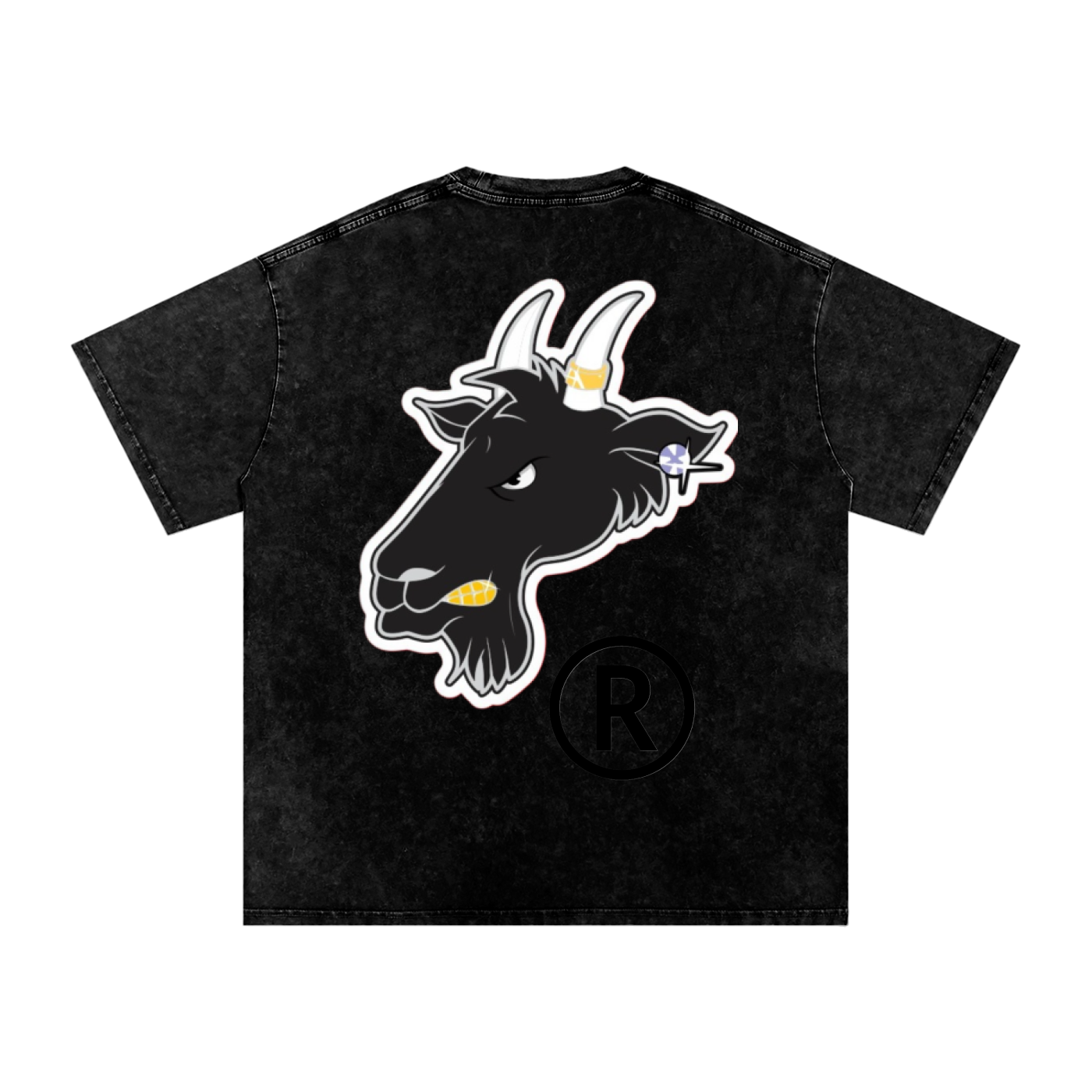 SML®️🐐Acid Wash Oversize T-Shirt - 250 GSM