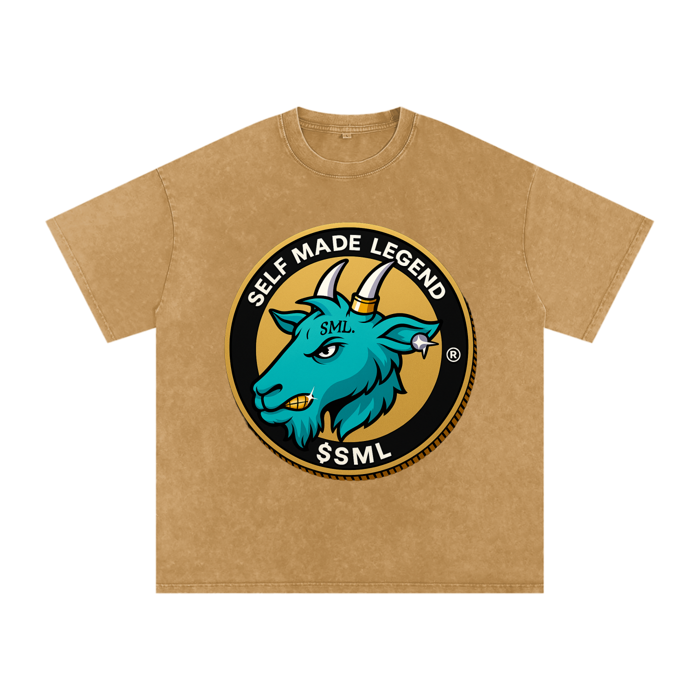 Acid Wash Oversize T-Shirt - 250 GSM