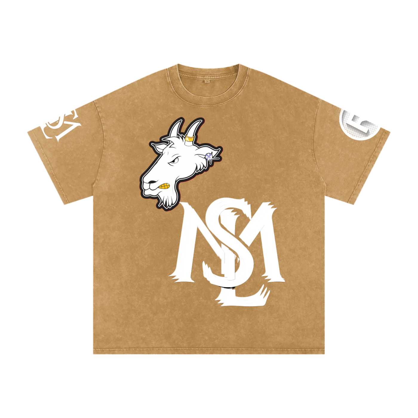 SML®️🐐Snow Washed Oversized Cotton T-Shirt