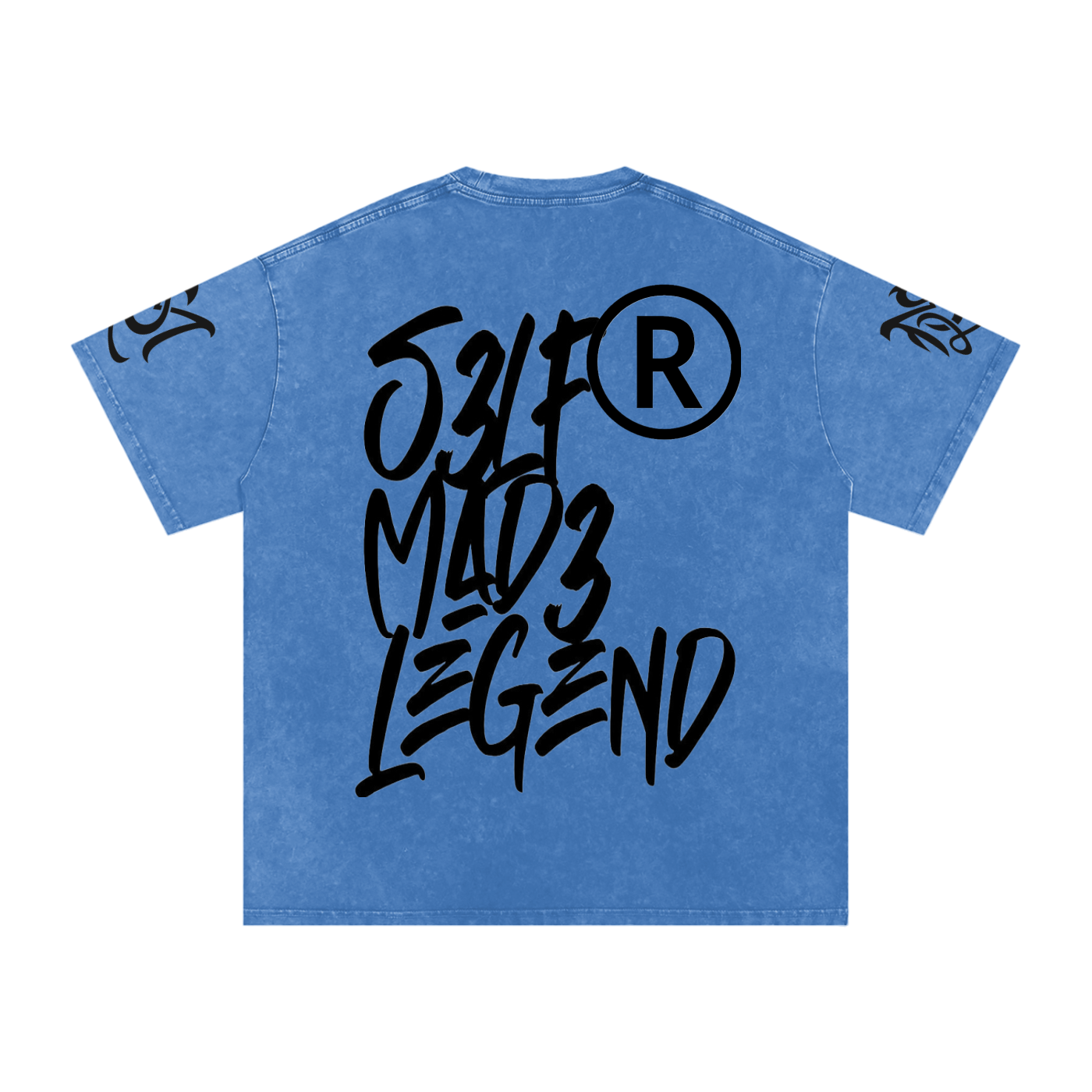 SML®️🐐Snow Washed Oversized Cotton T-Shirt