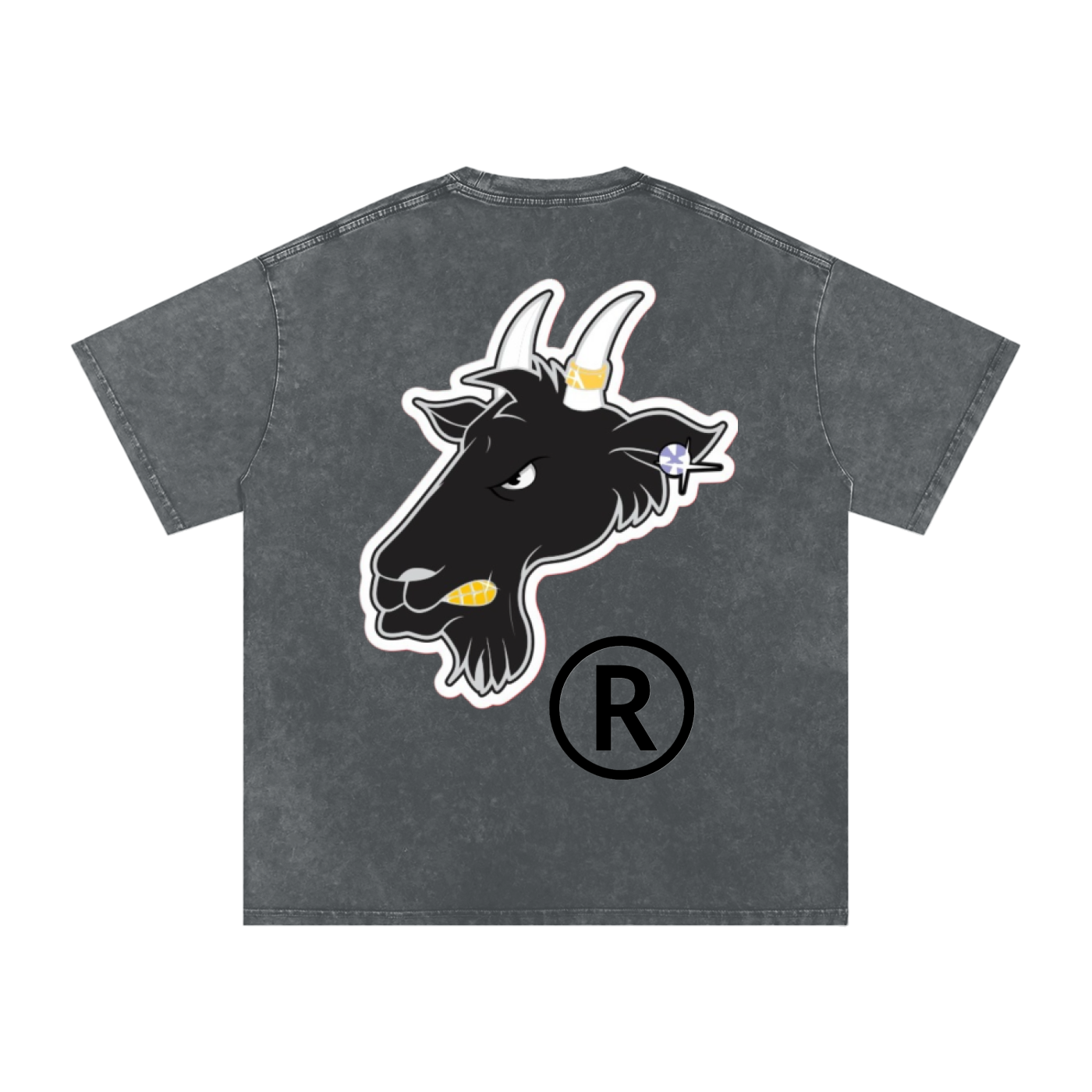 SML®️🐐Acid Wash Oversize T-Shirt - 250 GSM