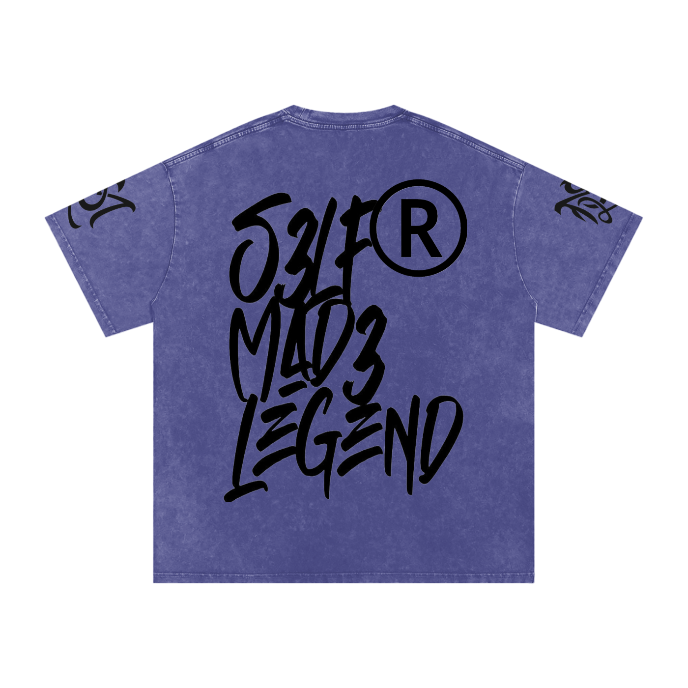 SML®️🐐Snow Washed Oversized Cotton T-Shirt