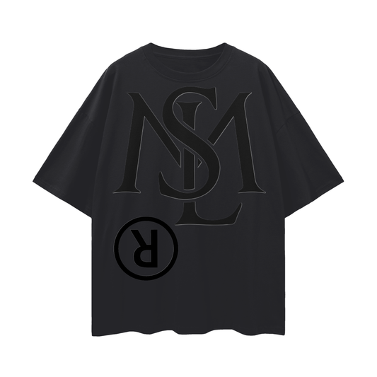 SML®️🐐 Oversize Deep Drop Shoulder Tee - 190 GSM