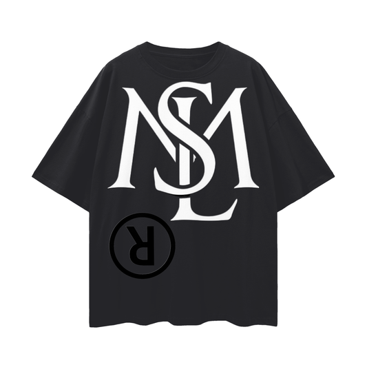 SML®️🐐 Oversize Deep Drop Shoulder Tee - 190 GSM