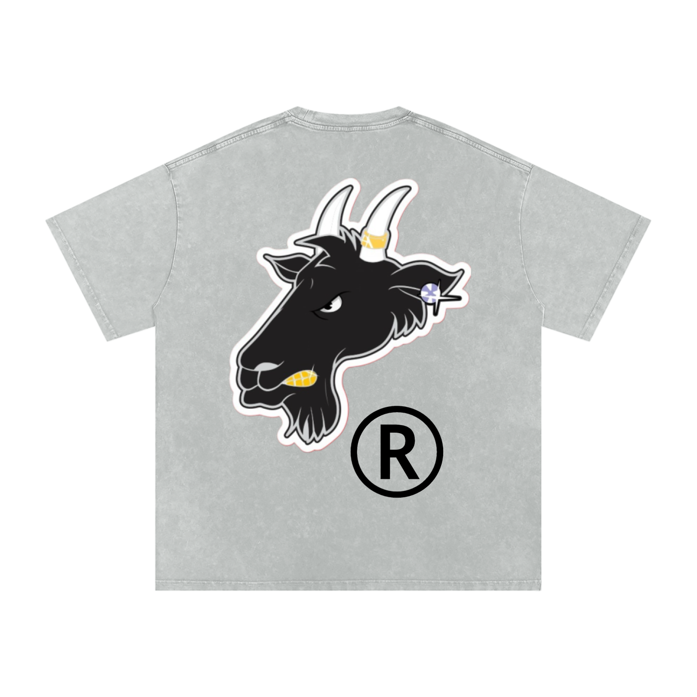 SML®️🐐Acid Wash Oversize T-Shirt - 250 GSM