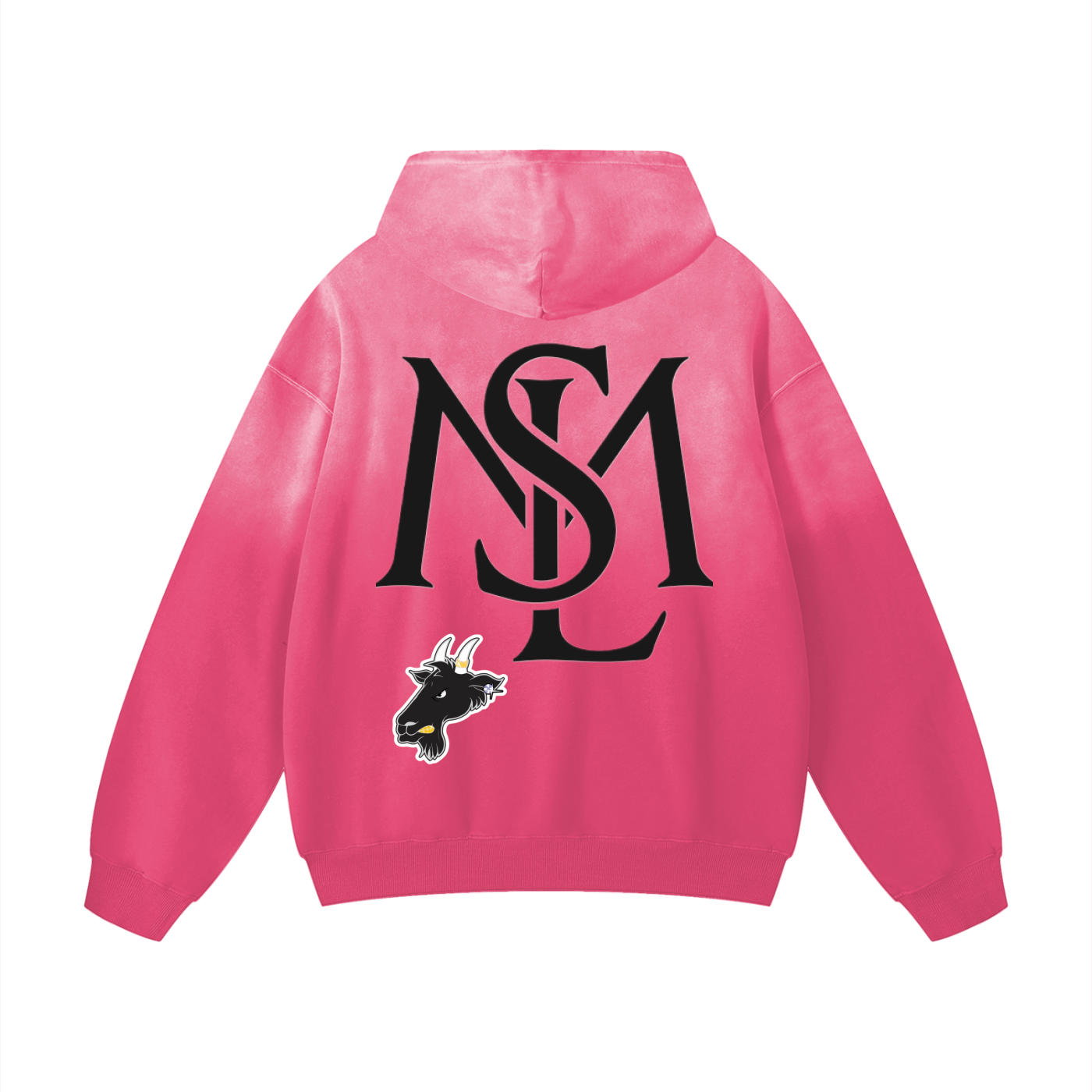 SML-Heavyweight Sunfade Oversized Hoodie