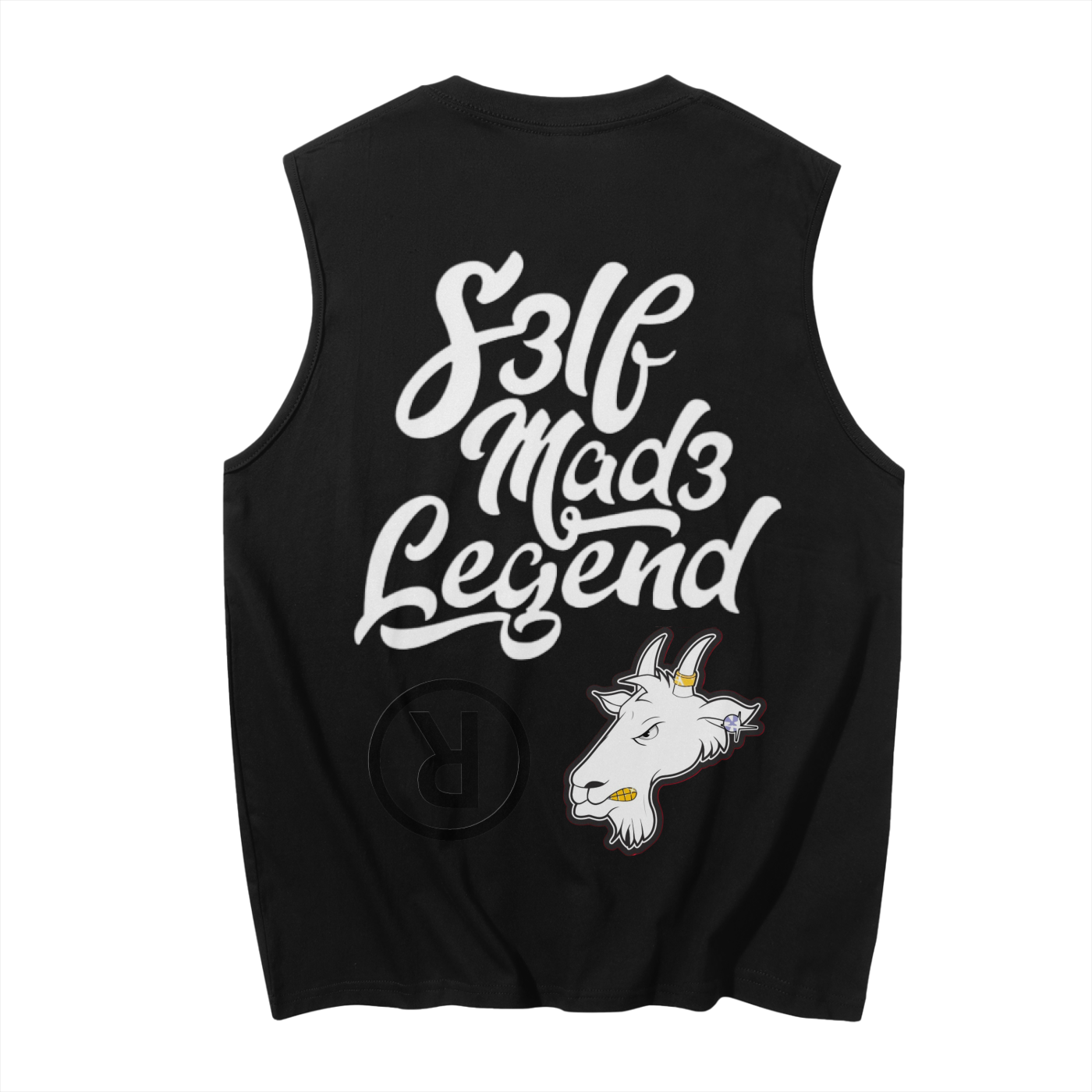 SML®️🐐 Sleeveless Tank Top - 230 GSM