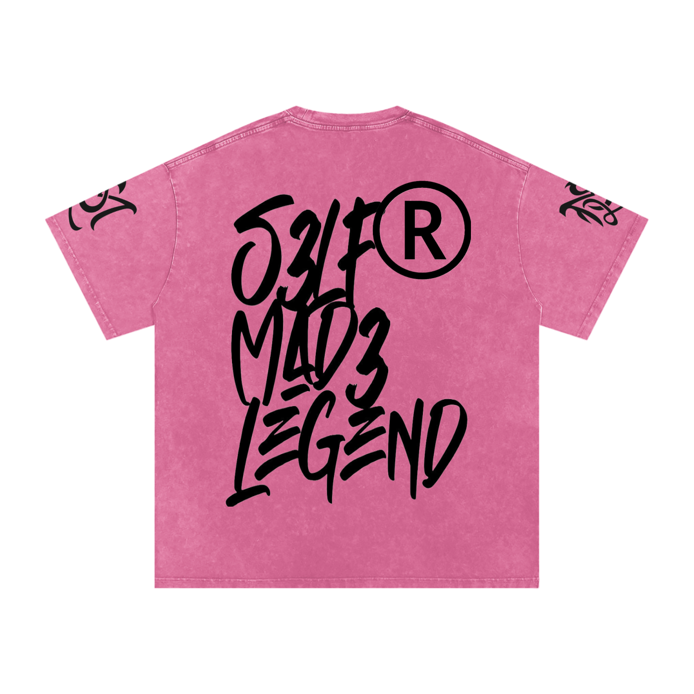 SML®️🐐Snow Washed Oversized Cotton T-Shirt
