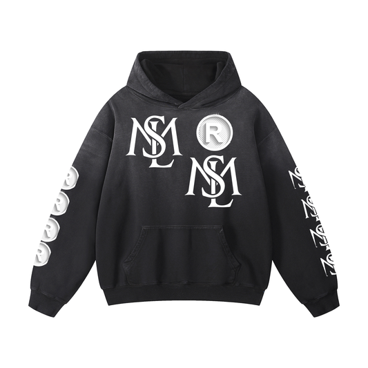 SML®️🐐Heavyweight Sunfade Oversized Hoodie