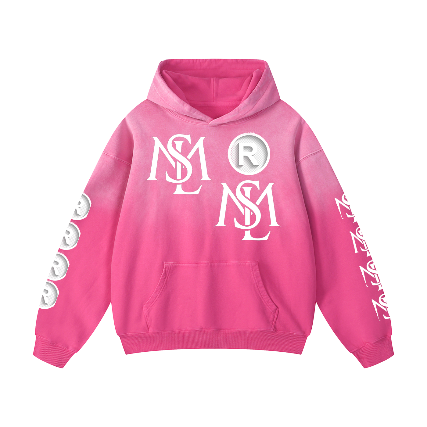 SML®️🐐Heavyweight Sunfade Oversized Hoodie