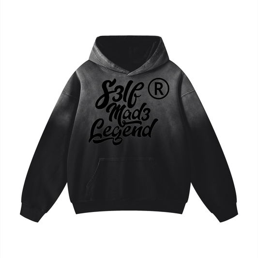 SML-Heavyweight Sunfade Oversized Hoodie