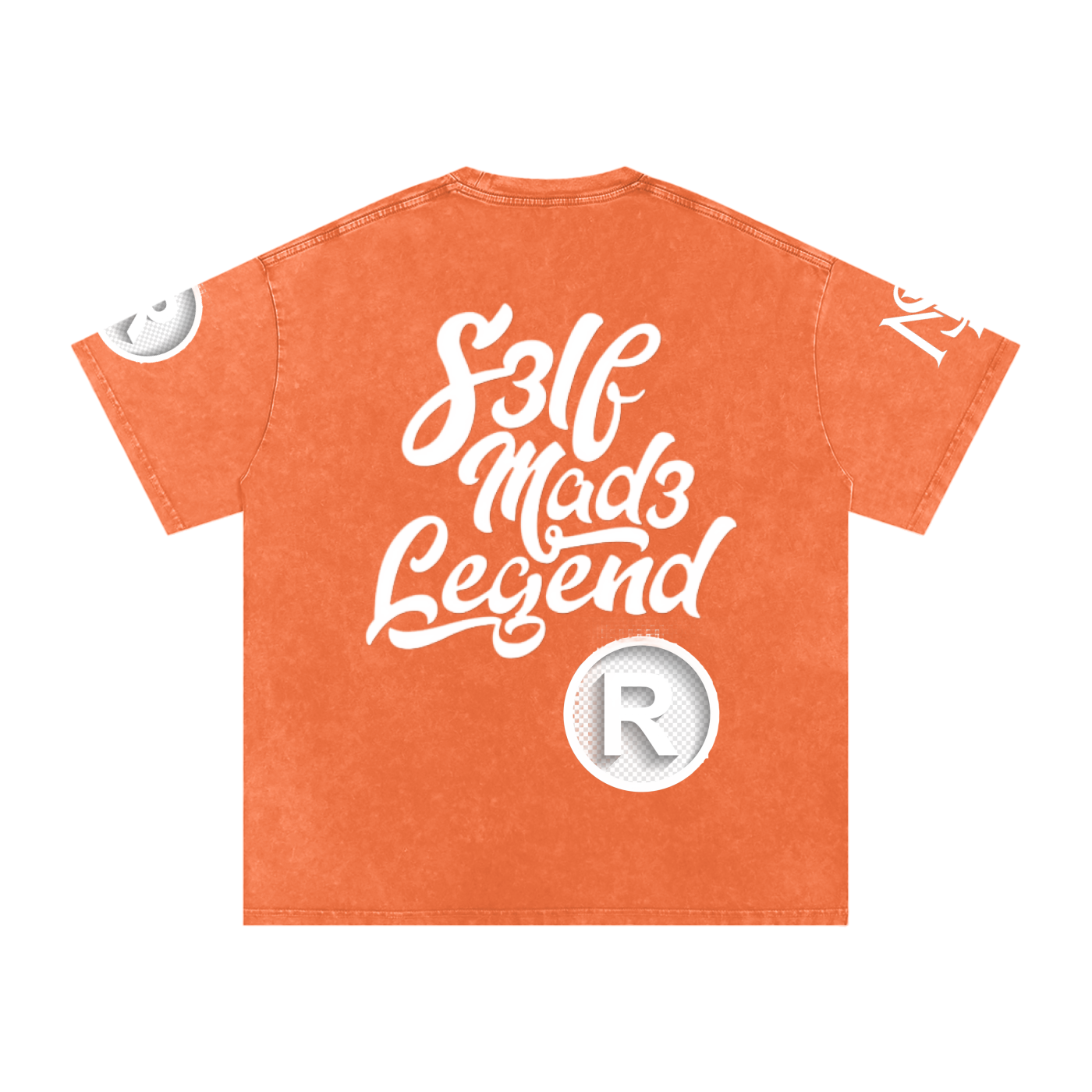 SML®️🐐Snow Washed Oversized Cotton T-Shirt