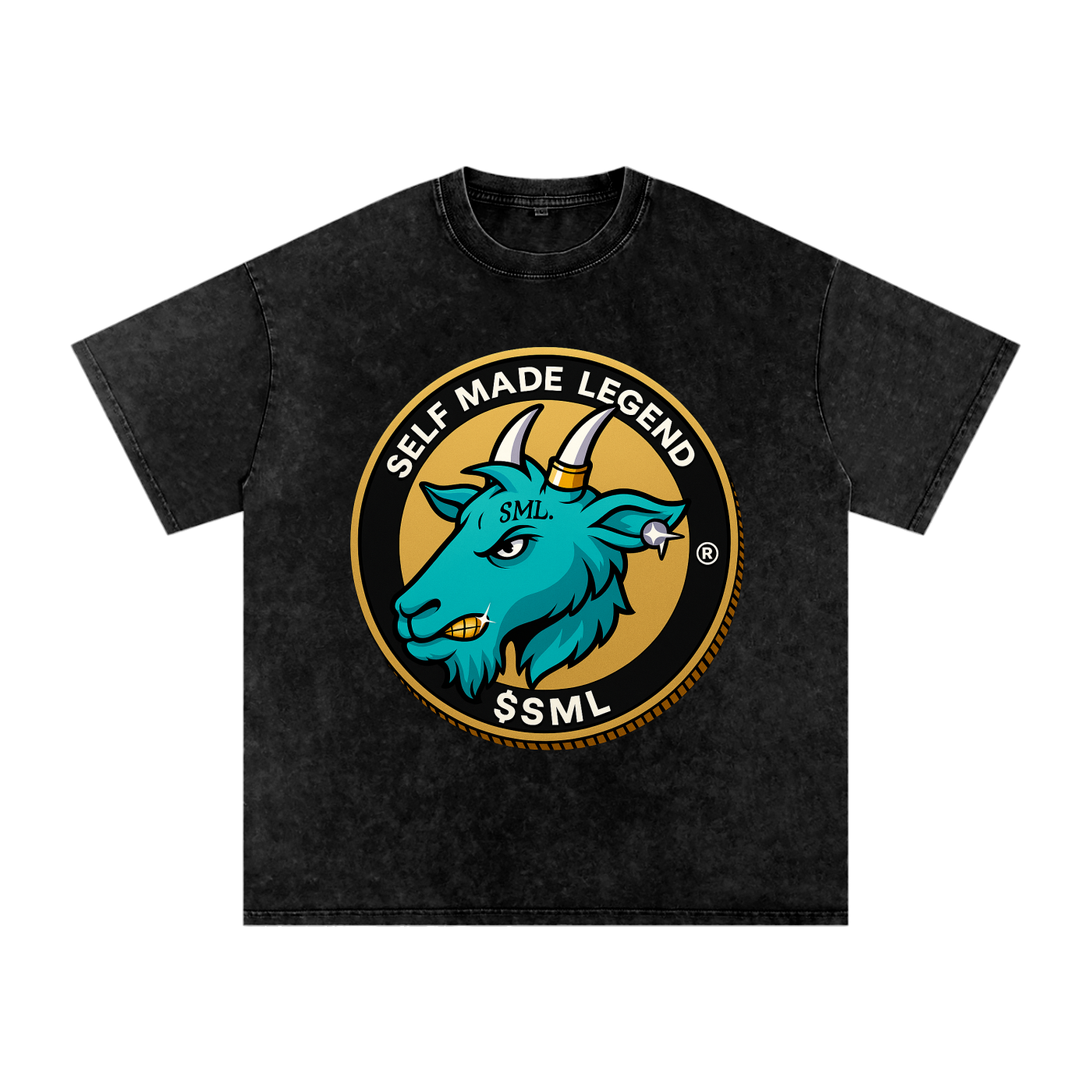 Acid Wash Oversize T-Shirt - 250 GSM